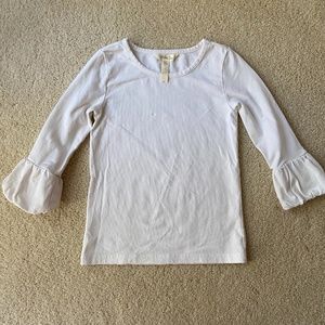 Matilda Jane Girls' Puffer Tee - Egret Size 6